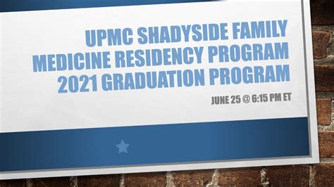 upmc residency|upmc shadyside family medicine residency.